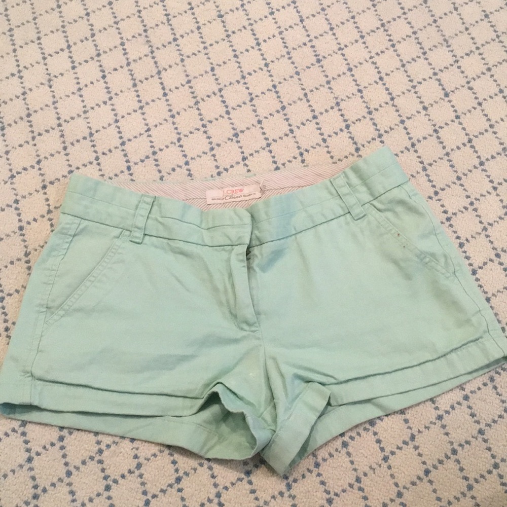 Mint J. Crew Shorts